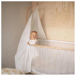 Charlie Crane Ciel de lit pour lit Kimi | Blanc Hot