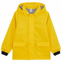 New Petit Bateau Ciré Doublé Coton Bio | Jaune