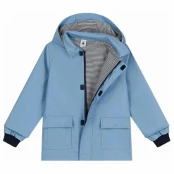 Petit Bateau Ciré Iconique Fibres Recyclées | Bleu