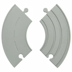 New Plan Toys Circuit en caoutchouc naturel et ses accessoires Multicolore