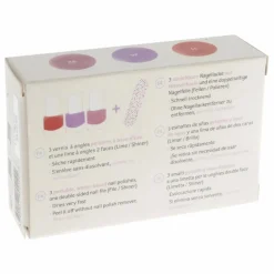 Enfant Namaki Coffret 3 vernis à ongles pelables |