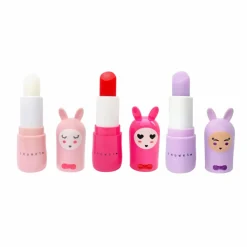 Sale Inuwet Coffret baumes à lèvres lapin vegan - Set de 3 Rose