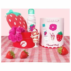 Enfant/Femme Inuwet Coffret bombes de bain Fun bath box Fraise