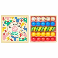 Billes & Co Coffret de 29 billes Cactus Multicolore Best
