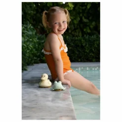 Hevea Coffret de jouets pour le bain upcyclés - Canard & Grenouille | Sauge Outlet