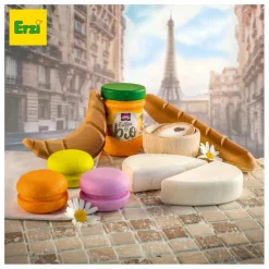 Erzi Coffret déjeuner à la française - Set de 9 Multicolore
