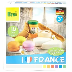 Erzi Coffret déjeuner à la française - Set de 9 Multicolore