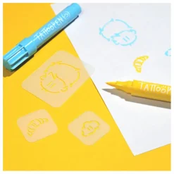 Sale Nailmatic Kids Coffret duo Tattoopen & Pochoir Réutilisable Paris x JO LITTLE Non teinté