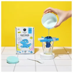 Nailmatic Kids Coffret La Fabrique de savons Croco - 1 savon | Bleu