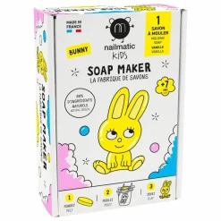 Nailmatic Kids Coffret La Fabrique de savons Bunny - 1 savon | Jaune Sale