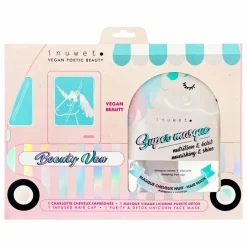 Femme Inuwet Soins Du Visage|Soins Du Visage|Coffret masques cheveux et visage Beauty Van licorne