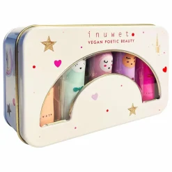Discount Inuwet Coffret Metal Rainbow Delux Baumes à lèvres - Set de 5 Non teinté