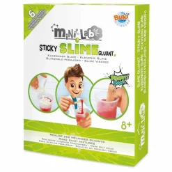 Buki Coffret mini lab slime gluant Multicolore Best