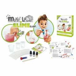 Buki Coffret mini lab slime gluant Multicolore Best