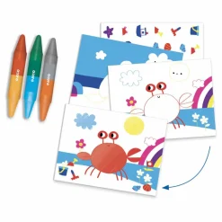 Discount Djeco Coffret multi-activités La mer et ses plaisirs Multicolore