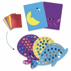 Discount Djeco Coffret multi-activités La mer et ses plaisirs Multicolore