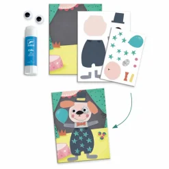 Djeco Coffret multi-activités Les animaux et leurs maisons Multicolore Outlet