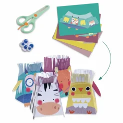 Djeco Coffret multi-activités Les animaux et leurs maisons Multicolore Outlet