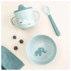 Done by deer Coffret repas Elphee | Bleu Outlet