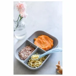 Béaba Premiers Repas|Vaisselle, Tétines|Coffret repas en silicone |