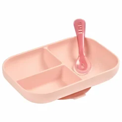 New Béaba Coffret repas en silicone | Rose