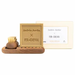 Andrée Jardin Coffret savon et brosse x Fer à Cheval Naturel Online