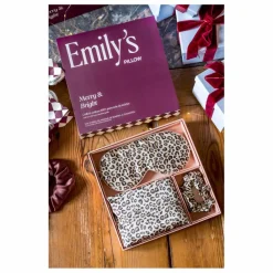 Emily's Pillow Coffret sommeil en soie imprimé Léopard Online