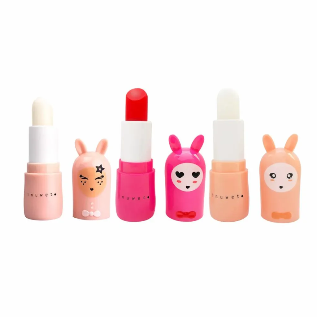 Enfant Inuwet Soins Du Visage|Coffrets|Coffret trio de baumes à lèvres Ultra Red