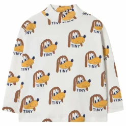 Enfant Tinycottons Col Roulé Côtelé Chiens Coton Bio |