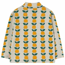 New Tinycottons Col Roulé Côtelé Pommes Coton Bio | Crème