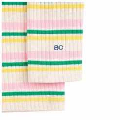 Bobo Choses Col Roulé Côtelé Rayé | Ecru Online