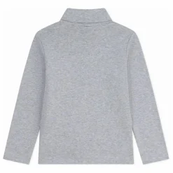 Discount Petit Bateau Col Roulé Logo | Gris chiné