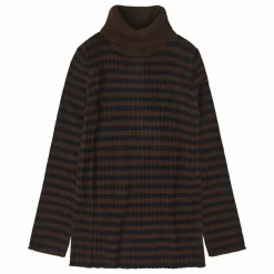 Enfant FUB T-Shirts, Chemises|Blouses, T-Shirts|Col Roulé Rayé Laine de Mérinos |