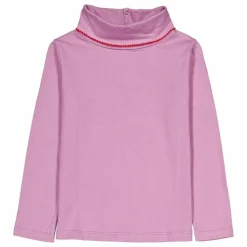 Discount Hello Simone Col Roulé Twiggy Uni Coton Bio | Rose