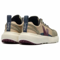 Outlet Veja Collaboration x Bonpoint - Baskets Lacets Elastiqués Canary Suede | Vert kaki