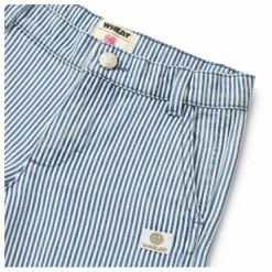 Enfant Wheat Collaboration x Pernille Teisbæk - Jean Noppo Rayures Coton Bio |