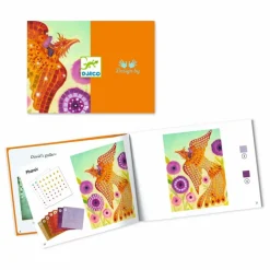 Discount Djeco Collage Créatures légendaires Multicolore