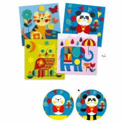 Djeco Loisirs Créatifs|Collage Douces créatures