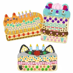 Djeco Collages Cakes et Bombecs Multicolore Online