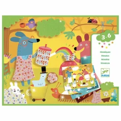 Best Djeco Collages Mousse mousse Multicolore