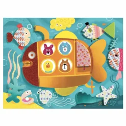 Best Djeco Collages Mousse mousse Multicolore