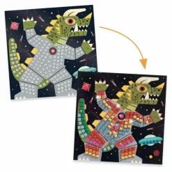 Djeco Collages Space battle