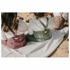 New Silly Silas Collants à Bretelles Coton Bio Sans Pieds | Vieux Rose