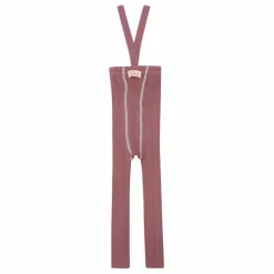 New Silly Silas Collants à Bretelles Coton Bio Sans Pieds | Vieux Rose