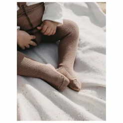 Online Silly Silas Collants à Bretelles Coton Bio | Noisette