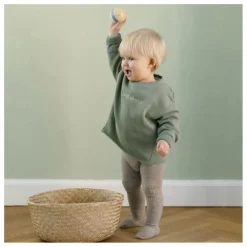 GOBABYGO Collants Antidérapants | Beige Online