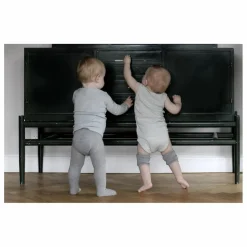 GOBABYGO Collants Anti-Dérapants | Gris Best