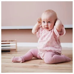 Discount GOBABYGO Collants Antidérapants Genoux et Pieds | Rose