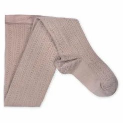 New Collégien Collants en laine mérinos Angélique | Vieux Rose