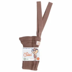 Sale Silly Silas Collants Shorty Coton Bio | Marron